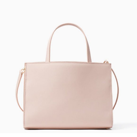 kate spade pink swamped magnolia sam satchel purse crossbody bag nwot - Picture 6 of 16